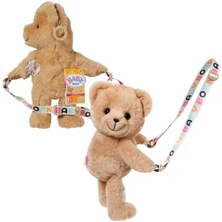 BABY BORN Puppenzubehör Bärentasche beige 836354