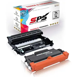 1x TN2010 Toner Schwarz + 1x DR2200 Trommel kompatibel für Brother FAX 2940 Brother DR2200 Brother TN2010 FAX 2840 FAX 2840C FAX 2845 FAX 2940