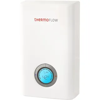 Thermoflow Elex 10 kW Durchlauferhitzer 230 V druckfest | Warmwasserbereiter bis 55 °C | G 1/2“ Anschluss | 5,6 L / min | Durchlauferhitzer für Küchenspüle, Waschtisch oder Bad