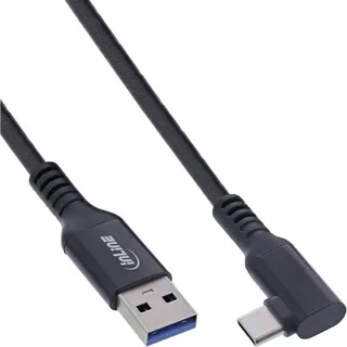 InLine USB-C auf USB-A 5 m Schwarz