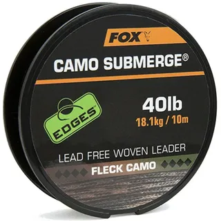 Fox Submerge Camo Lead Free Woven Leader - Vorfachschnur, Tragkraft:40lbs/18kg