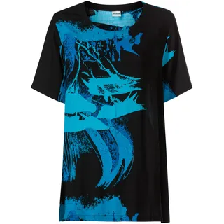 Viskose-Tunika, Druck saphir, 44/46