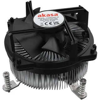 Akasa AK-CC6608BP01 Low Profile CPU-Kühler - Sockel LGA 1700, 63,2 mm Höhe