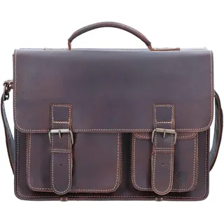 GREENBURRY Aktentasche Leder 39 cm