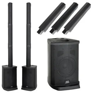 McGrey E-208LA Aktiv Line Array Säulenanlage Stereo Set