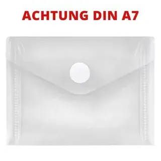 FolderSys Sammelhülle 40117-04 DIN A7 quer tr 10 St./Pack.