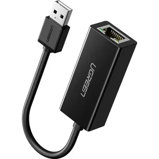 UGREEN CR110 USB 2.0 100 Mbps Ethernet schwarz Kompakt LED
