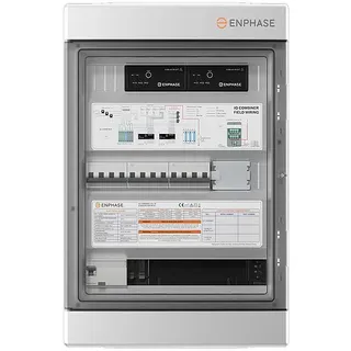Enphase IQ Combiner 2 3P - für den Anschluss der IQ Modulwechselrichter und IQ Battery - verbaut und vorverdrahtet (* 0% MwSt. gem. §12 Abs. 3 UstG)