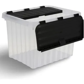 Jelenia Plast Aufbewahrungsbox 30 x 23 x 20 cm 15-tlg. transparent