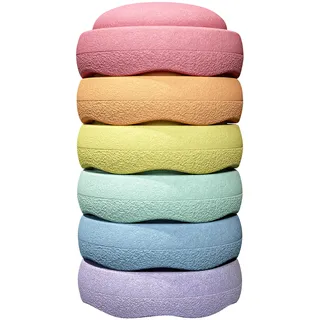 Stapelstein Original Mini Rainbow pastel 6er-Set