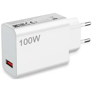 ASKUBSKU 100W Ladegerät für Xiaomi Redmi Note 15 Pro+ 5G Poco X8 Pro Max F8 Ultra,100 watt Schnelllade Handy Stecker USB Netzteil Schnellladung für Xiaomi 17 Pro Max Redmi K90-Pro-MAX,nur Adapter