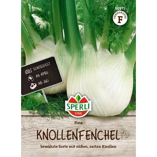 Sperli Knollenfenchelsamen "Fino" 80971, Gemüsesaat | Süße, Fenchel Saatgut für Freiland & Hochbeet