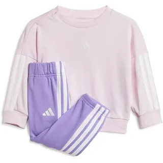 adidas Unisex Baby ESSENTIALS JOGGER, clear pink/white/lavendar, 3-4 Years