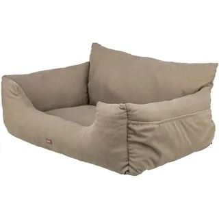 Trixie Autositz doppelt 80 x 35 x 60 cm Taupe