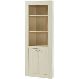 [en.casa] Eckregal 170 x 62 x 30 cm Beige