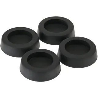 InLine Gummi-Füße für PC Gehäuse, 4er Pack, schwarz
