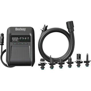 BESTWAY Hochdruck-Elektropumpe Powergrip 12V Camping Hochdruck 250l min