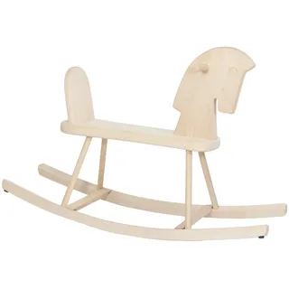 Holz Schaukelpferd aus Buche – Schaukeltier aus Holz