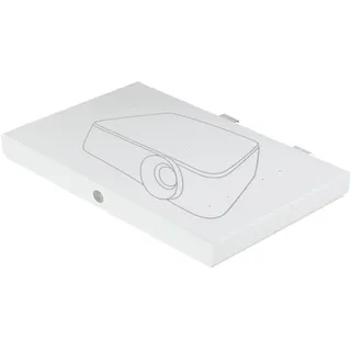 Celexon elektrischer Laser TV Auszug, weiß