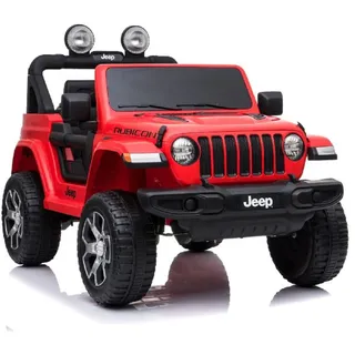 ES-Toys Jeep Wrangler Rubicon rot (12 V)