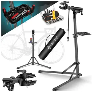 Kesser Fahrradmontageständer Profi Aluminium 360° drehbar grau