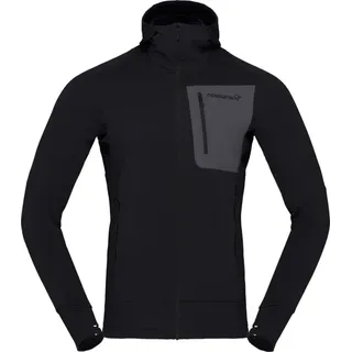 NORRONA FALKETIND POWER GRID Fleece 2026 caviar - L