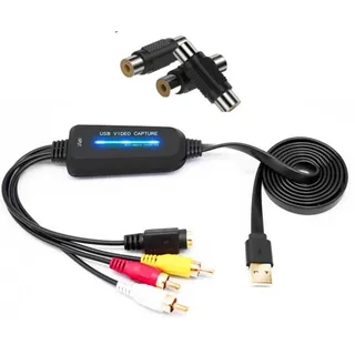Vhs- Und Kassetten-digitalisierer – Usb-videoaufnahmekarte Zur Konvertierung Von Dvd, Hi8 Und Mini Dv In Full Hd Digital