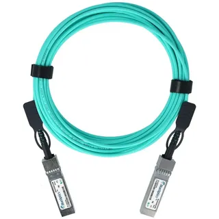 BlueOptics Networks UACC-AOC-SFP10-15M kompatibles BlueOptics AOC SFP+ BO353503J15M, Transceiver, Blau