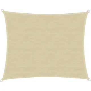 WINDHAGER Sonnensegel Capri, Rechteck 400cm Champagner,