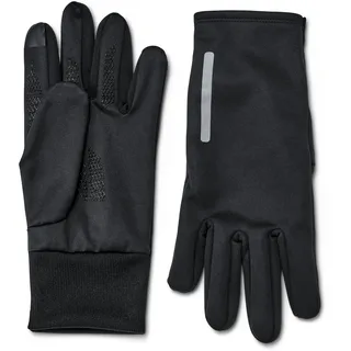 Tchibo - Windprotection-Thermohandschuhe - Unisex - Gr. 6,5 - schwarz