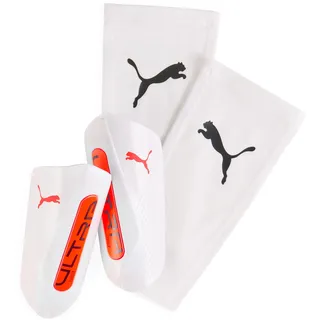 Puma Ultra Twist Sleeve Schienbeinschoner Weiß/Rot S