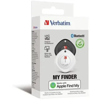 Verbatim MYF-02 My Finder Bluetooth Item Finder 2 pack B/W