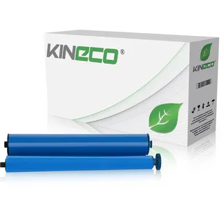 Kineco Thermorolle kompatibel mit Phillips Magic 5 ECO Primo Smart Basis Voice Classic Colour Dect Duo Trio White PPF-631 632 650 675 676 685 E 695 - Schwarz 140 Seiten