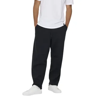 Only & Sons ONSCERES WIDE PANT Relaxed Fit Hosen Schwarz XXL