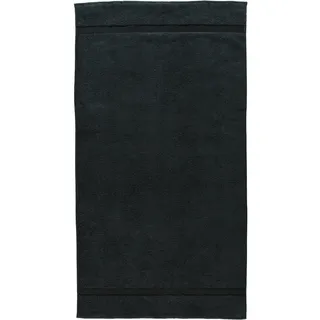 Duschtuch 70 x 130 cm schwarz
