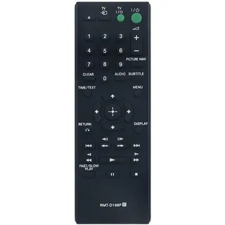 VINABTY RMT-D198P Fernbedienung ersetzen Passend für Sony DVD Player DVP-SR170 DVP-SR760 DVP-SR110 DVP- SR370 DVP-SR360 DVPSR170 DVP-SR150 DVP-SR750H DVPSR370 DVP-SR370 DVP-SR760HP DVP-SR760H