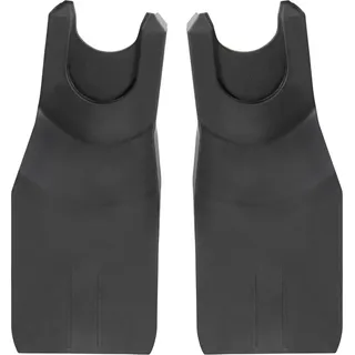 hauck Babyschalen Adapter Kompatibel mit Move so Simply Buggy & Drive N Care Autoschale & Gängige Babyautositze von Cybex, Kiddy, Joie, Kinderkraft, Maxi-Cosi (Schwarz)