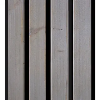 Kosche Holzwerkstoffe Akustikpaneel HydroLine Braun 2 St. 238 x 56,1 x 2,5 cm