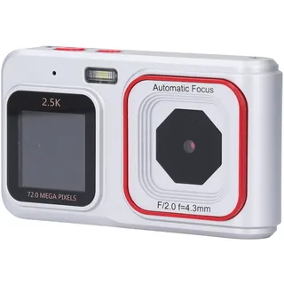 Digitalkamera, Kompaktkamera, Autofokus, Mehrere Farbfilter, 16-facher Zoom für Graduierungen (Silver)