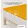 Baumwolle 180 x 200 - 200 x 220 cm yellow deep