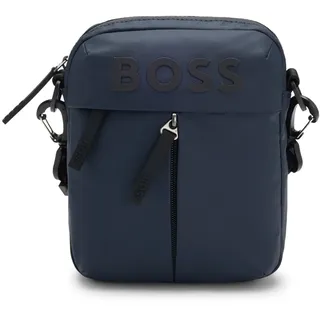 Boss Umhängetasche Stormy_NS_Zip, mit Logoschriftzug blau