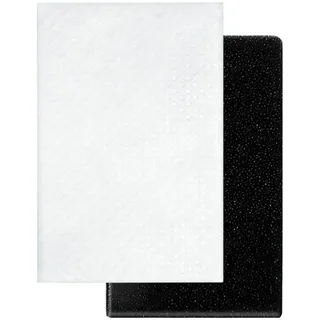 10 Paar Filter, Kompatibel for Weinmann, Kompatibel for Prisma, Schwarzer Schaumstoff Und Weißer Filter Ersetzen Luftreiniger-Ersatzzubehör