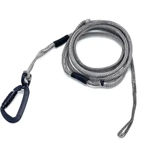 FBC Dynaema Leash & Karabina 24 Foilwing Wingleash Handgelenk, Konfiguration: 170, Farbe: BLACK
