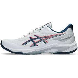 Asics Netburner Ballistic FF 4 Herren Volleyballschuhe, weiß, Größe 45 - 45
