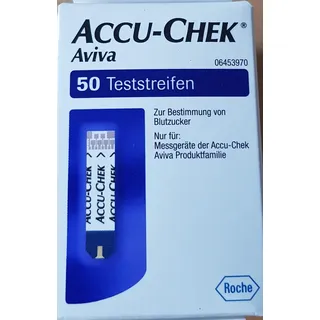 50 Teststreifen ACCU-CHEK AVIVA NEU&OVP MHD 2026-01-31 ### ALS SOFORTKAUF ###