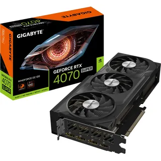 Gigabyte GeForce RTX 4070 SUPER Windforce OC 12G, 12GB GDDR6X, HDMI, 3x DP (GV-N407SWF3OC-12GD)