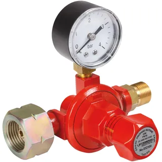 Rothenberger Industrial Konstantregler Manometer Stufenlos Regelbar 0,5 - 4 bar
