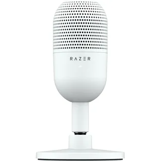 Razer Seiren V3 Mini Weiß | 14-mm-Kondensatorkapsel, Supernierencharakteristik, Tap-to-Mute, 96 kHz, Plug & Play