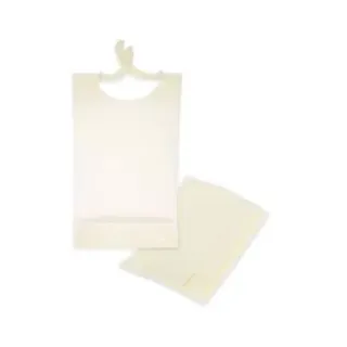 Meditrade Meditrade® unisex Einweg-Lätzchen für Erwachsene braun Einheitsgröße 100 St.