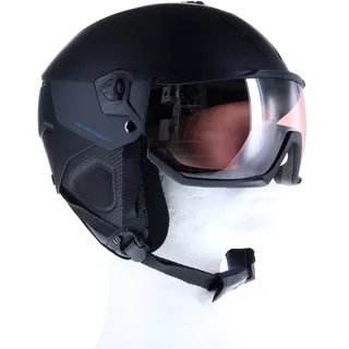 Skihelm schwarz 53-56 cm